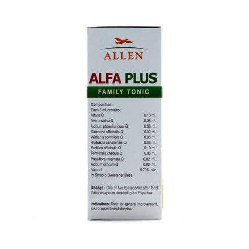 Allen Alfa Plus Family Tonic